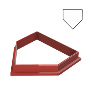 Home Plate Cookie Cutter