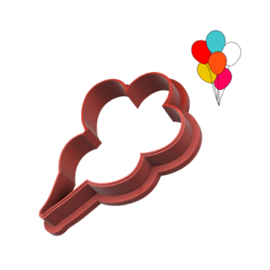 Party Balloons Cookie Cutter
