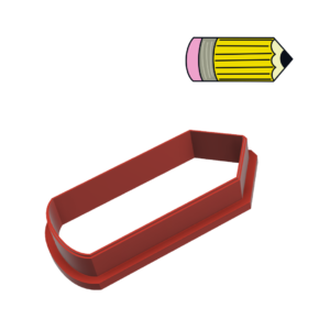 Pencil Cookie Cutter