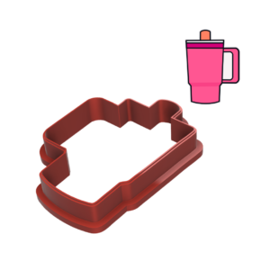 Pink Cup Cookie Cutter