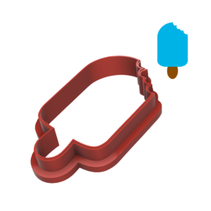 Popsicle with Bite Cookie Cutter