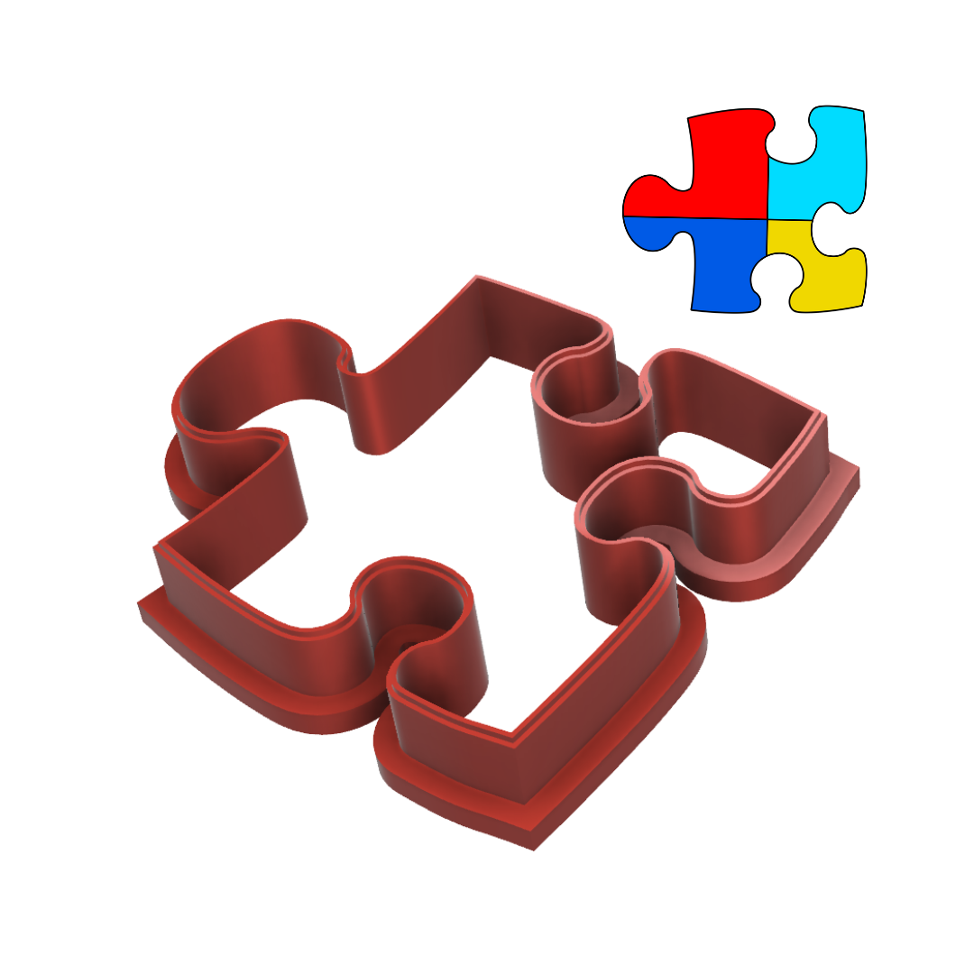 Puzzle Piece Cookie Cutter