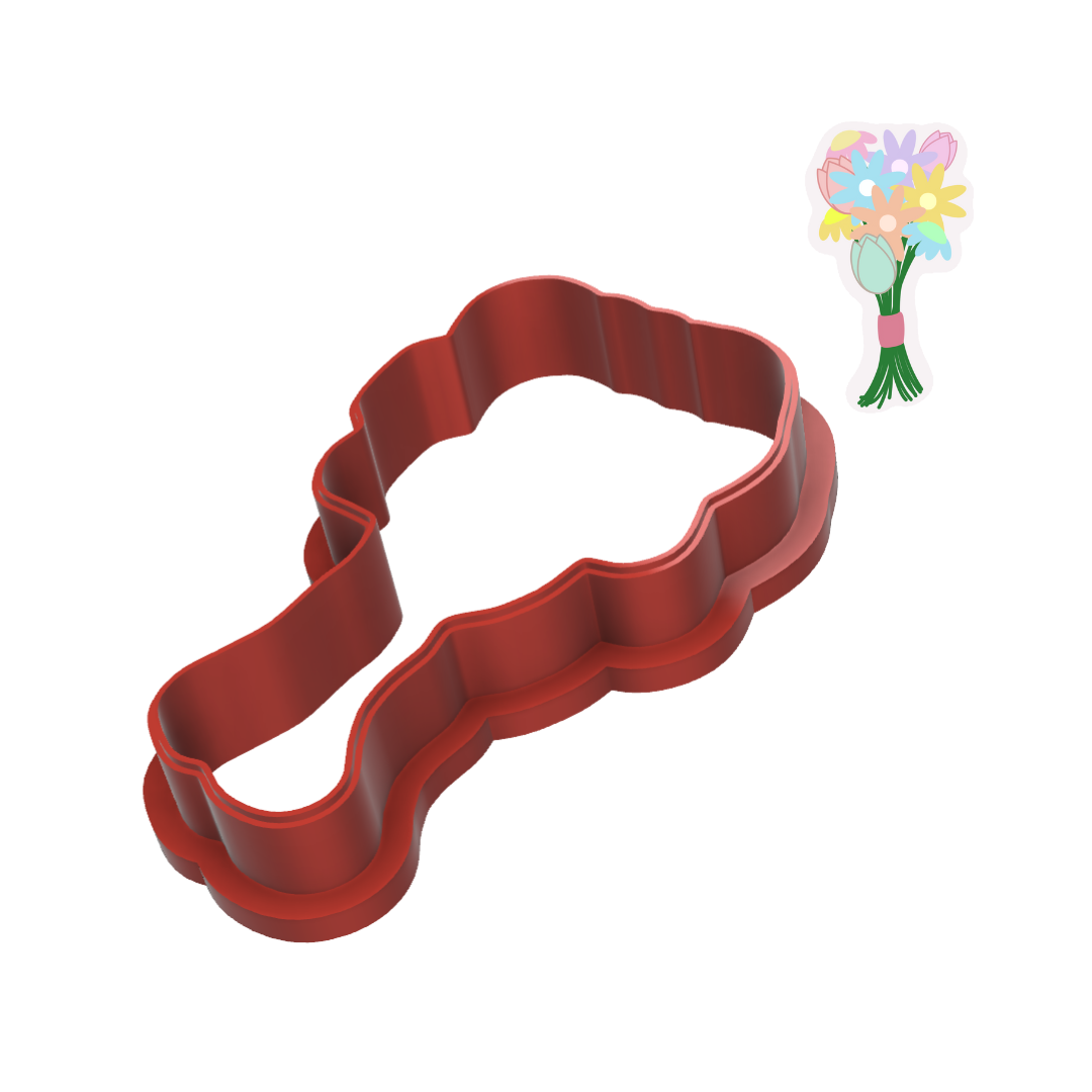 Spring Bouquet Cookie Cutter