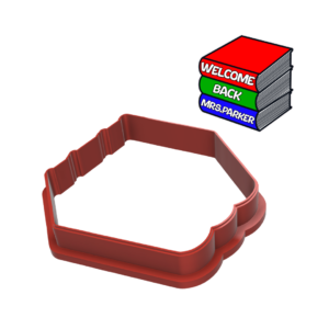 Stack of Books Cookie Cutter