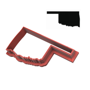 State of Oklahoma Cookie Cutter