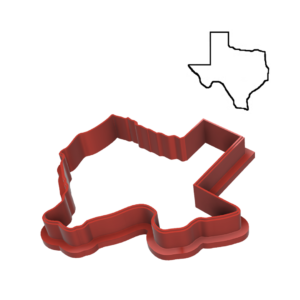 State of Texas Cookie Cutter
