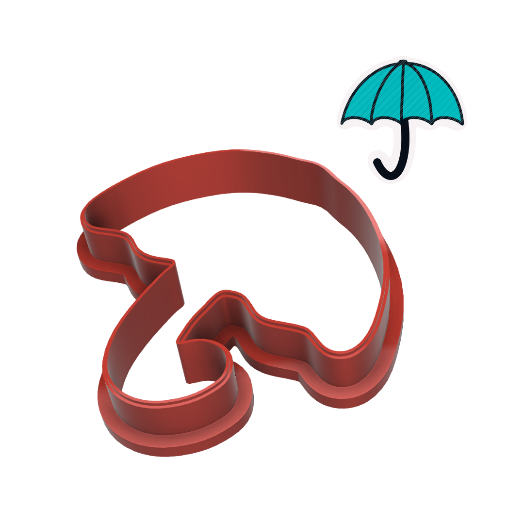 Umbrella Cookie Cutter