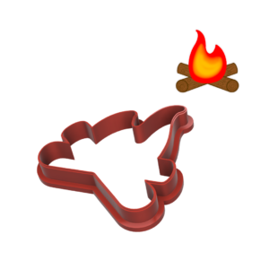 Campfire Cookie Cutter