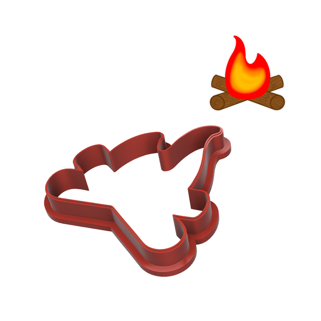 Campfire Cookie Cutter
