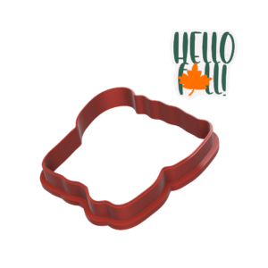 Hello Fall Cookie Cutter