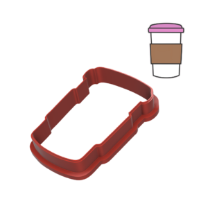 To Go Coffee Cup Cookie Cutter