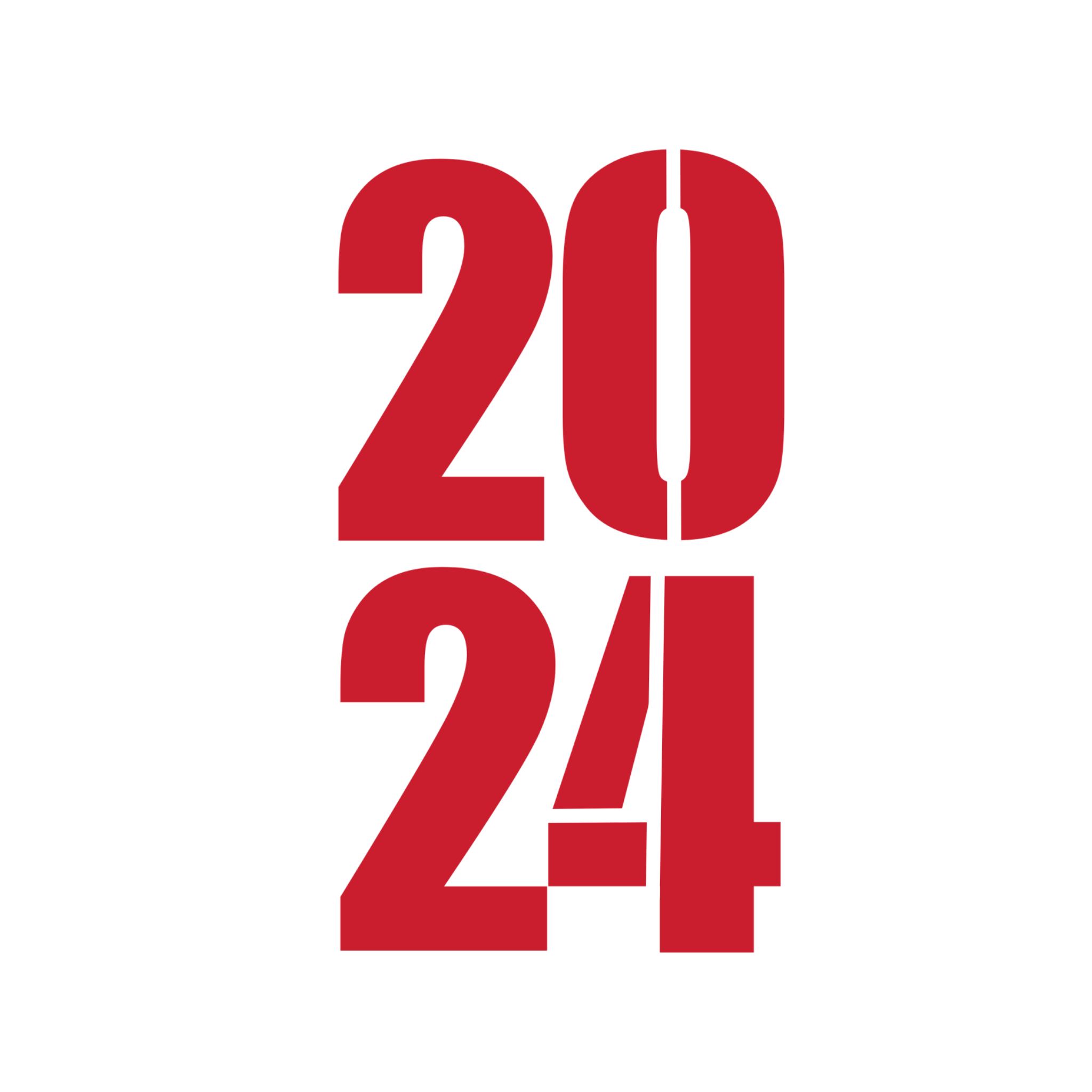 2024 Vertical Stencil