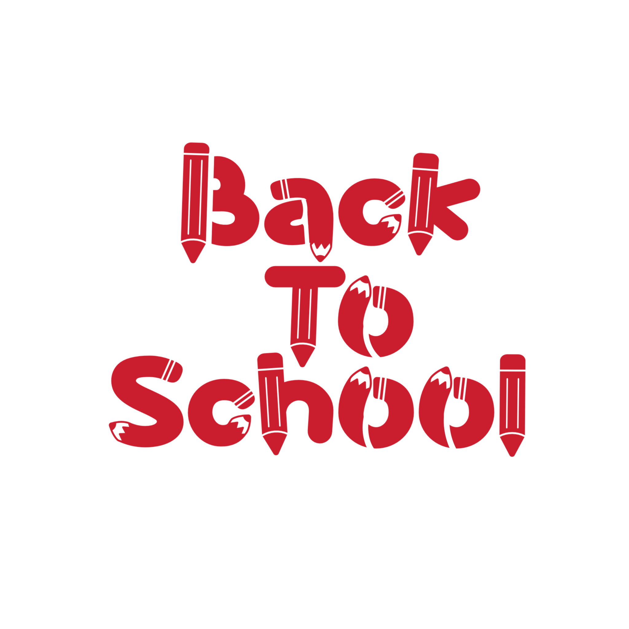 Back To School Stencil