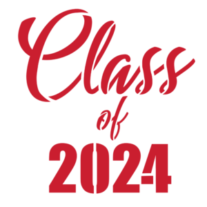 Class of 2024 Stencil