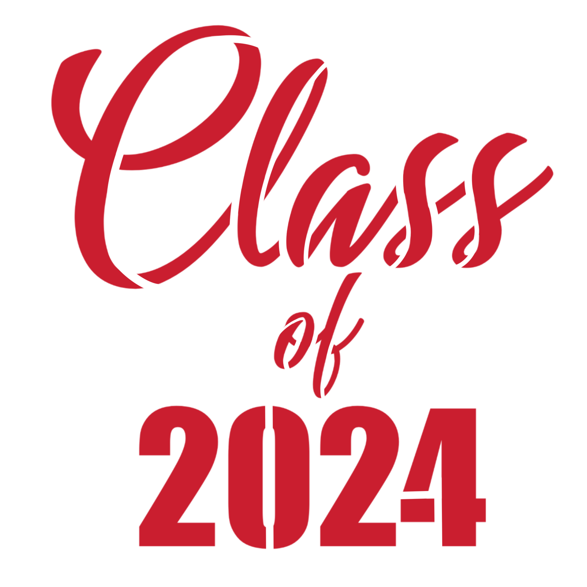 Class of 2024 Stencil