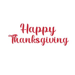 Happy Thanksgiving Stencil
