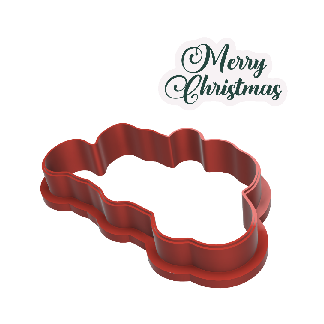 Merry Christmas Cookie Cutter