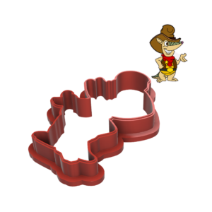 Armadillo Cowboy Cookie Cutter