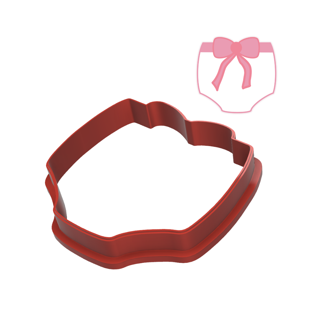 Diaper Cookie Cutter
